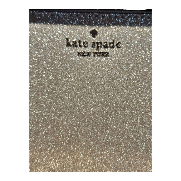Kate Spade Wallet, Silver Glitter - Picture 8 of 16